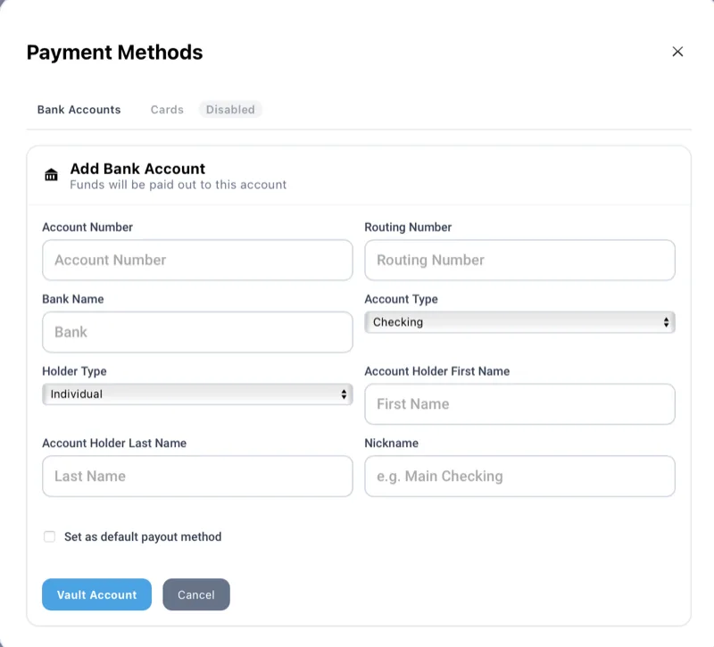Payments & Financial Management